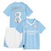 Original Trikotsatz Manchester City 2023-24 Gundogan 8 Heimtrikot Für Kinder